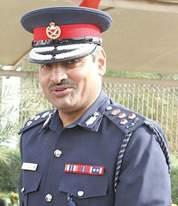 Muharraq Police Director General Fawwaz Hassan al-Hassan