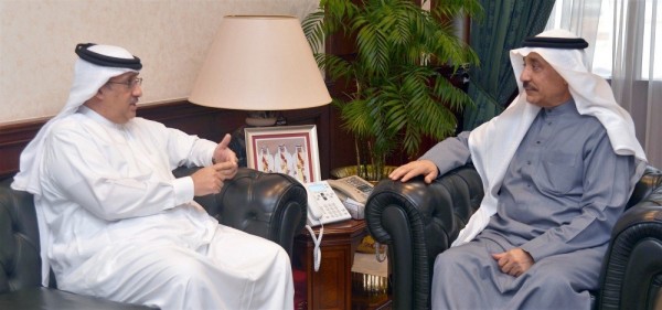 وزير العمل جميل ØÙ…يدان مستقبلا Ù…ØÙ…د بن عيسى